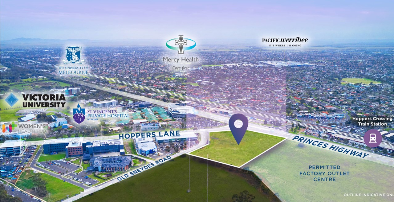 Gateway block to East Werribee Employment Precinct seeks developer