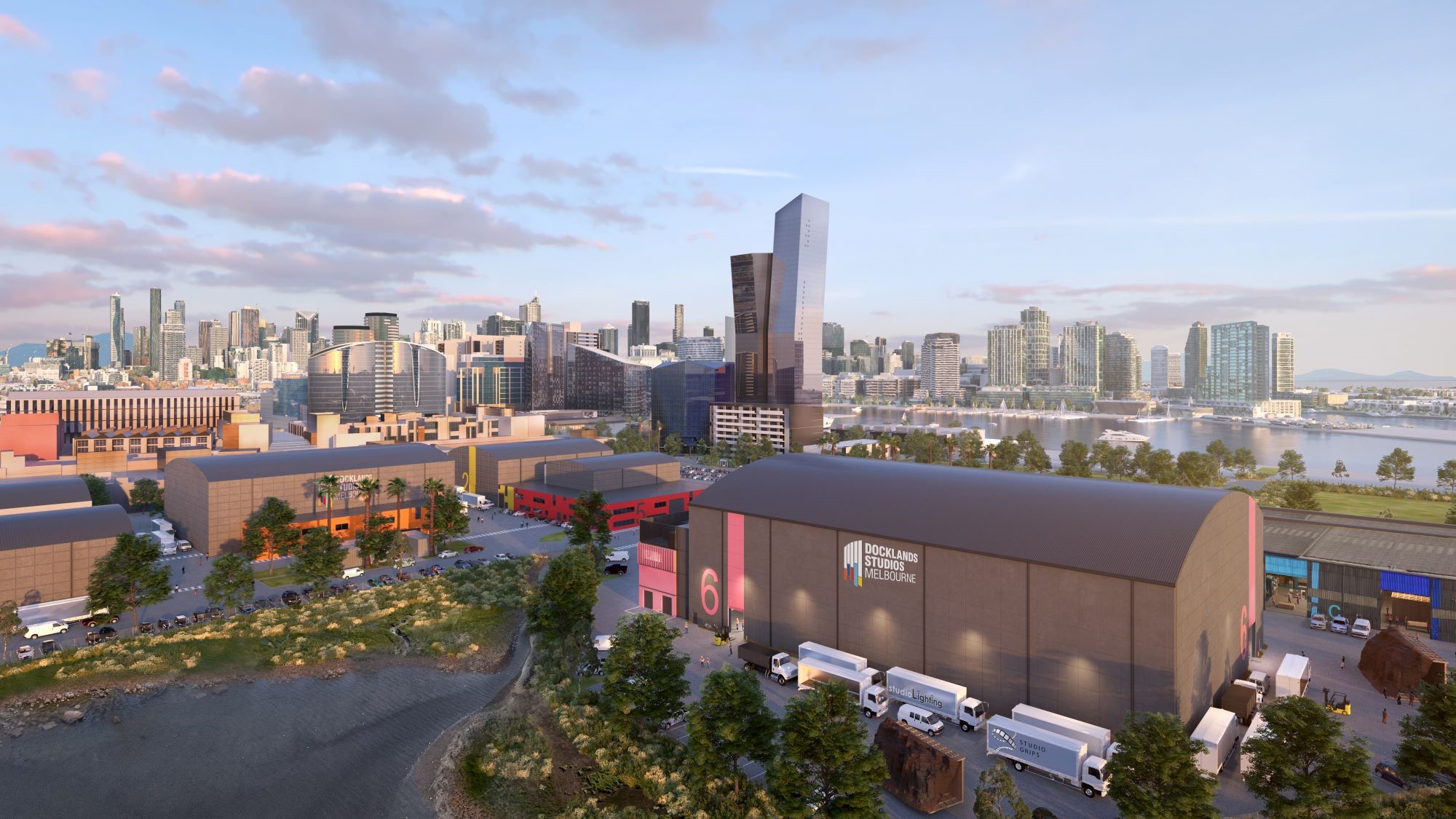 Construction Begins Of Melbourne Film Studio With Landmark Stage Realestatesource