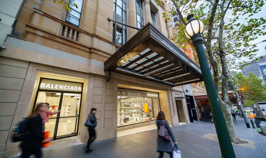 Louis Vuitton building: Melbourne Collins Street landmark for sale