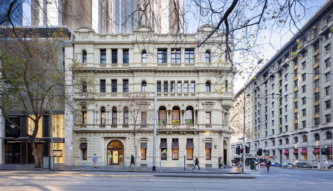 Louis Vuitton Melbourne Collins Street Store in Melbourne, Australia