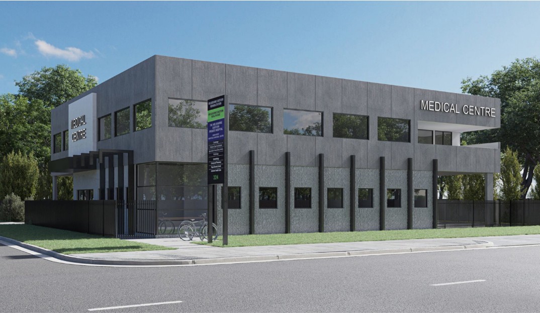 24-hour medical centre leased before completion